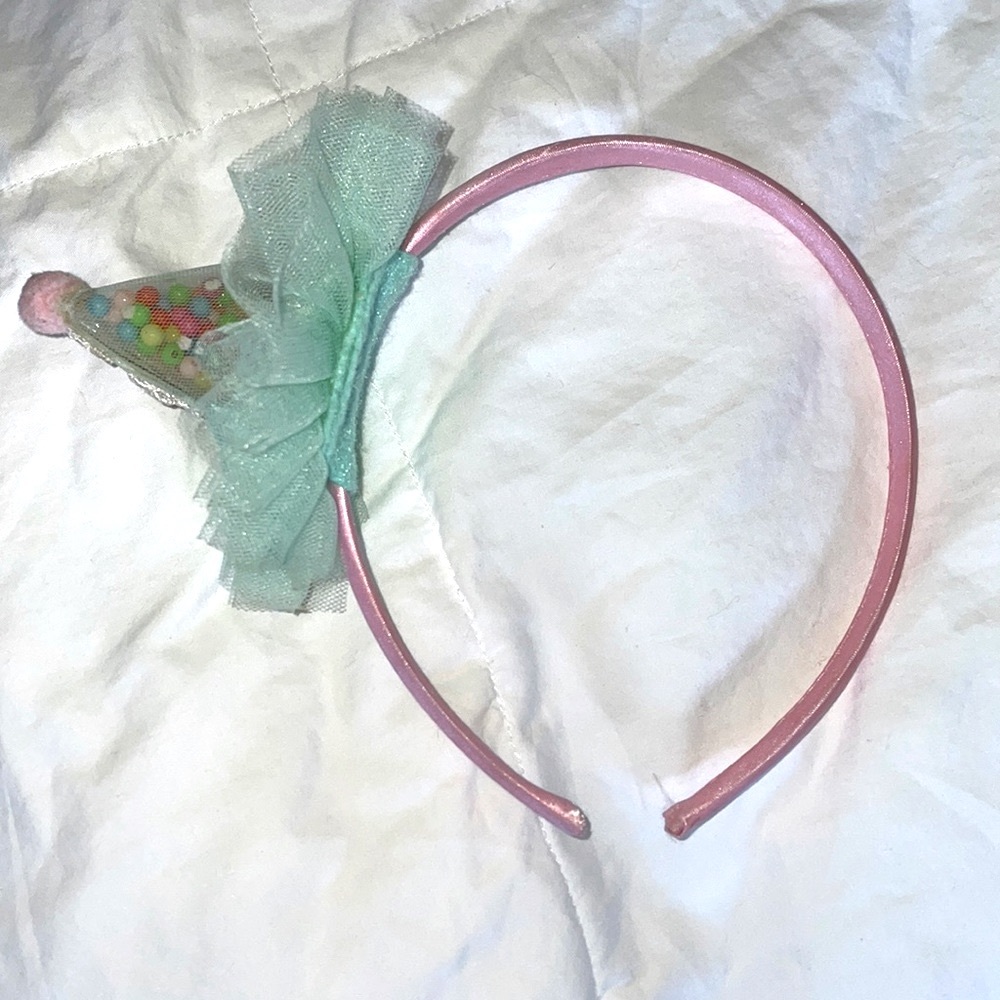 Baby Toddler Birthday Hat Headband